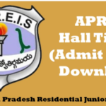 Hall Tickets Released For APRS CAT, APRJC, APRDC 2024 Entrance Tests