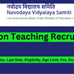 NVS Non Teaching Recruitment 2024
